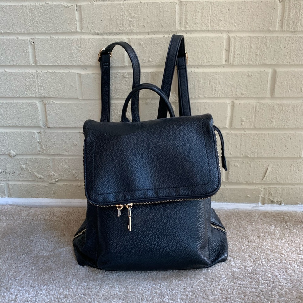Black backpack